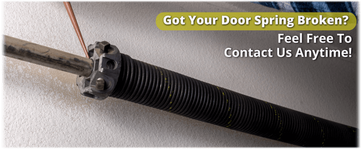 Broken Garage Door Spring University City MO